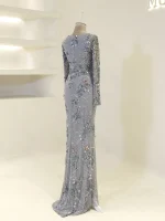 Couture Serilda Modest Evening Dress
