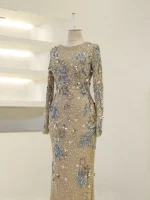 Couture Serilda Modest Evening Dress
