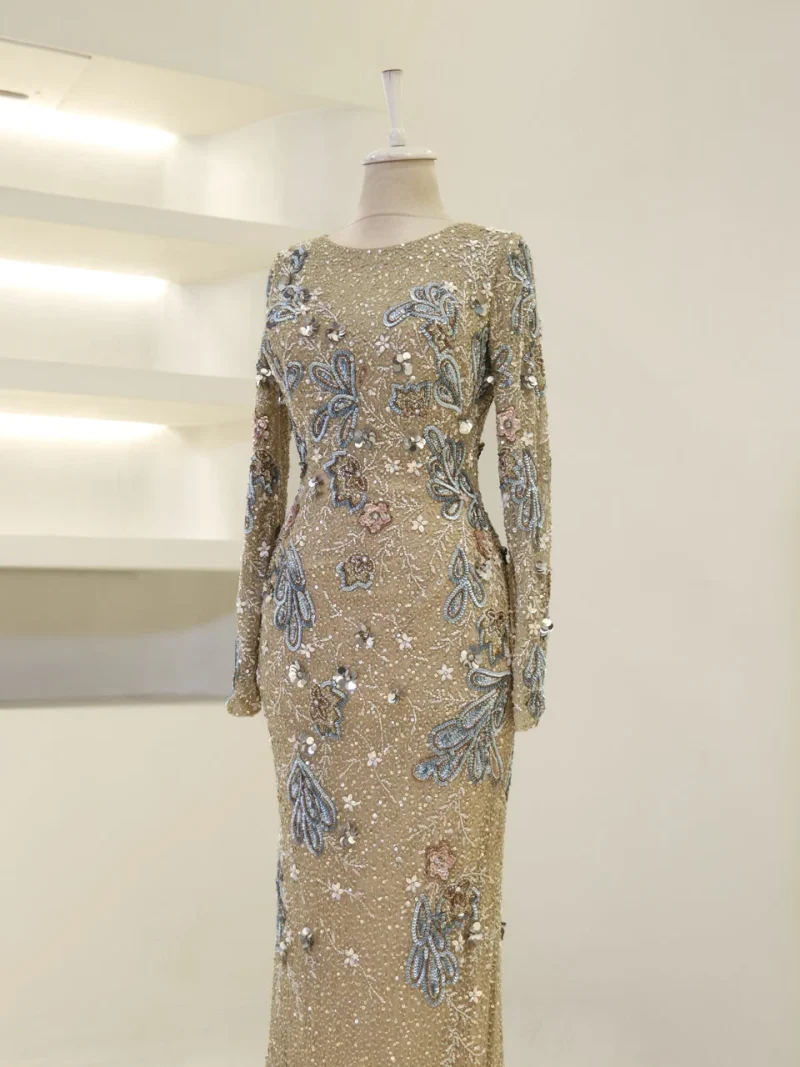 Couture Serilda Modest Evening Dress