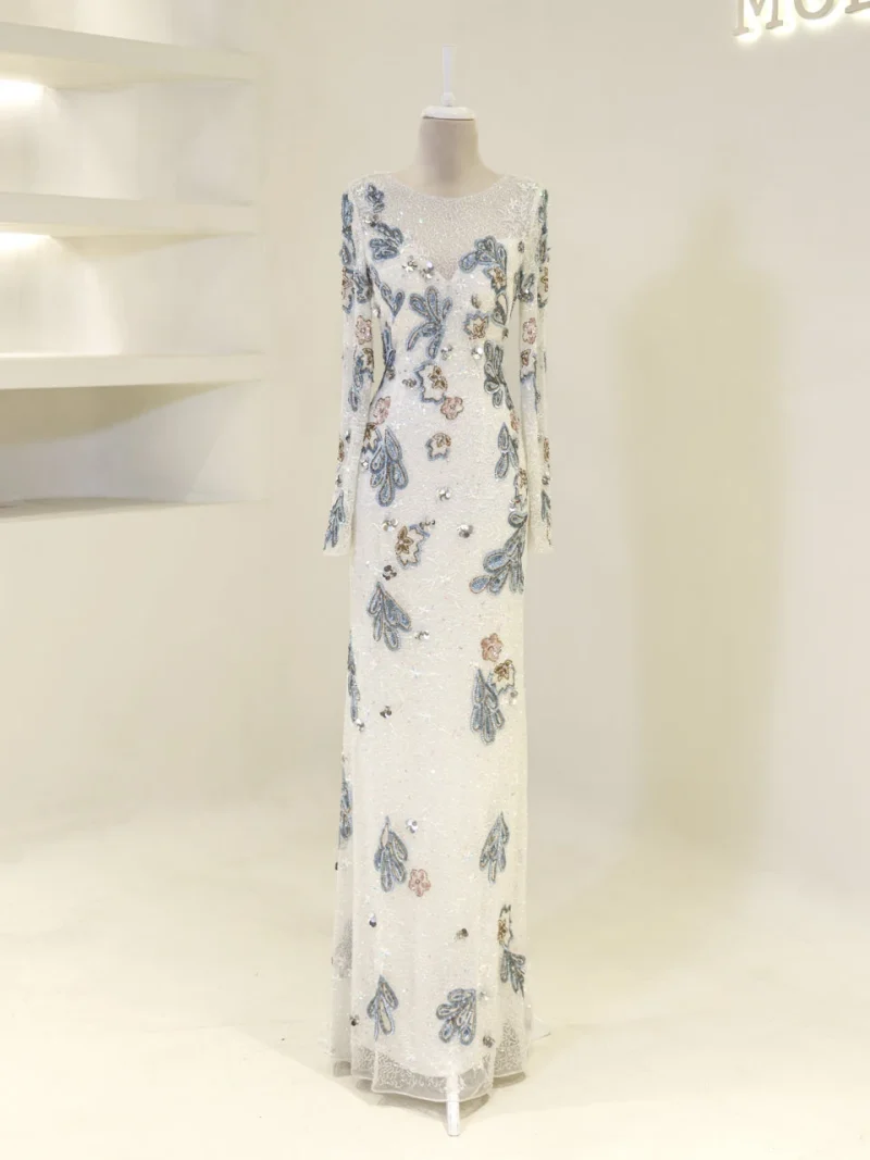 Couture Serilda Modest Evening Dress