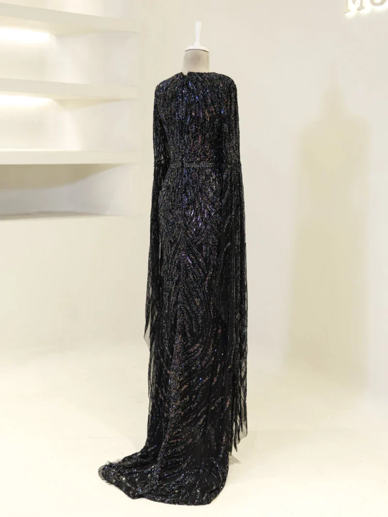 Couture Taranto Modest Evening Dress