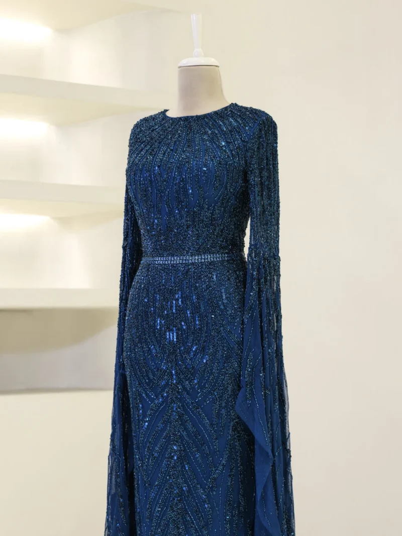 Couture Taranto Modest Evening Dress