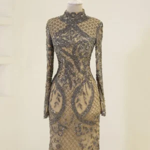 Couture Trieste Modest Evening Dress