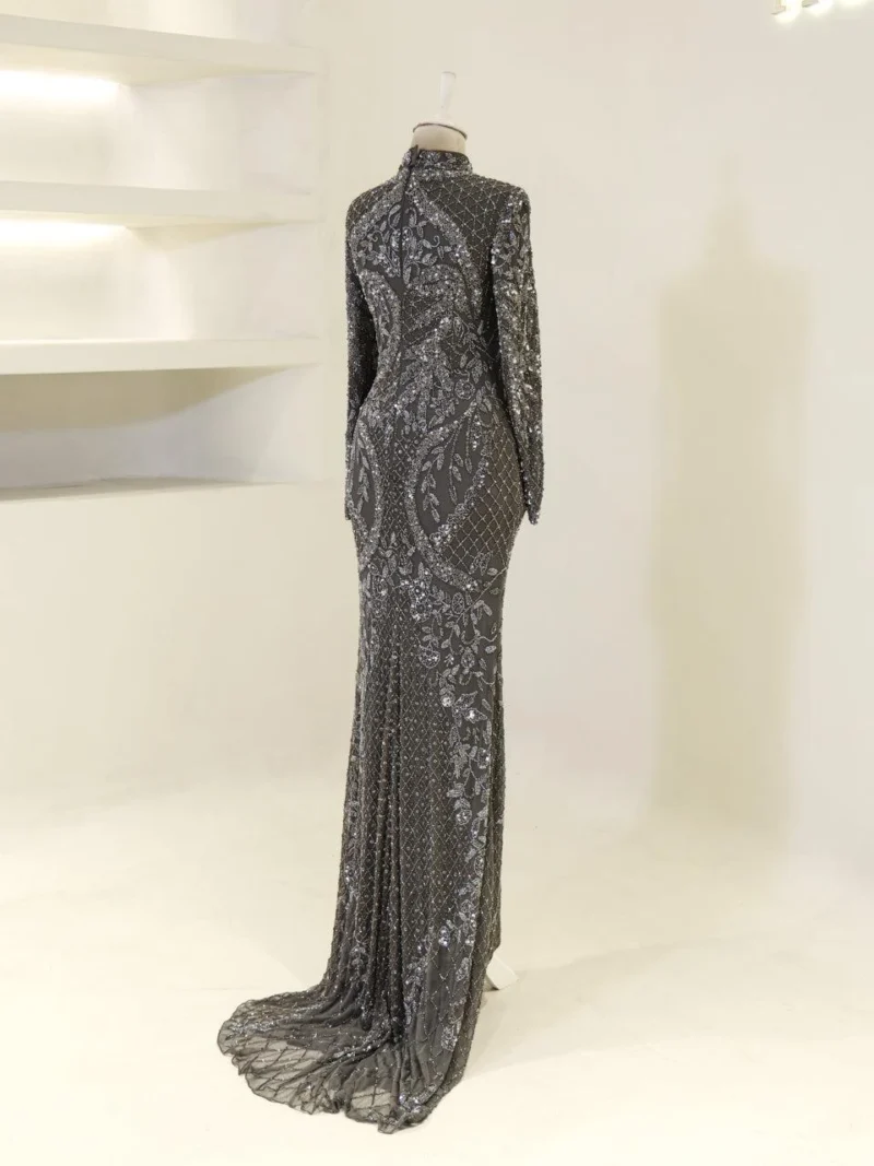 Couture Trieste Modest Evening Dress