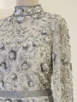 Couture Zorel Modest Evening Dress