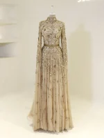 Couture Zorel Modest Evening Dress