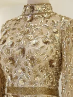 Couture Zorel Modest Evening Dress