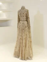 Couture Zorel Modest Evening Dress