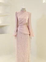 Dominique Modest Evening Dress