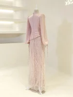 Dominique Modest Evening Dress