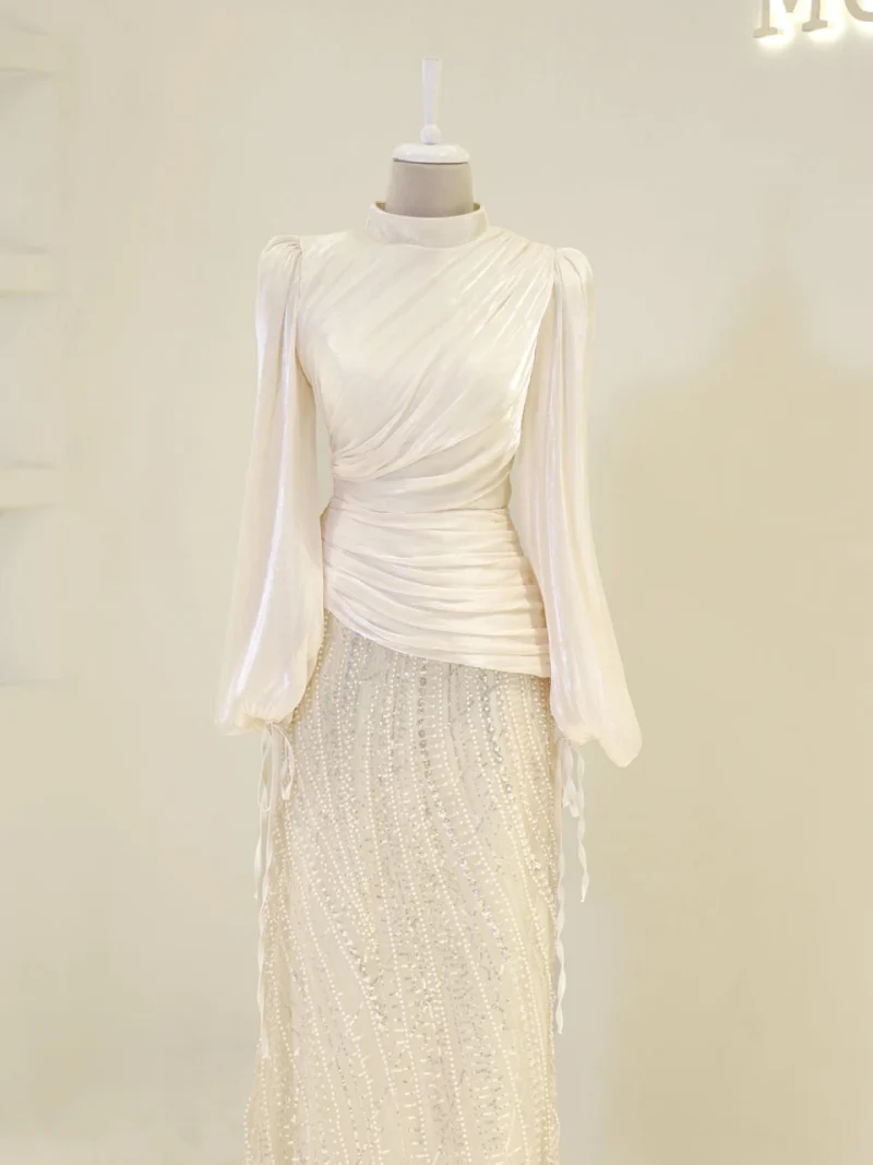Dominique Modest Evening Dress