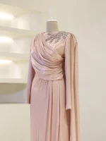 Elvin Modest Evening Dress