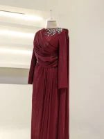 Elvin Modest Evening Dress
