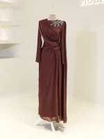 Elvin Modest Evening Dress