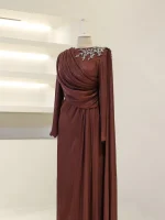 Elvin Modest Evening Dress