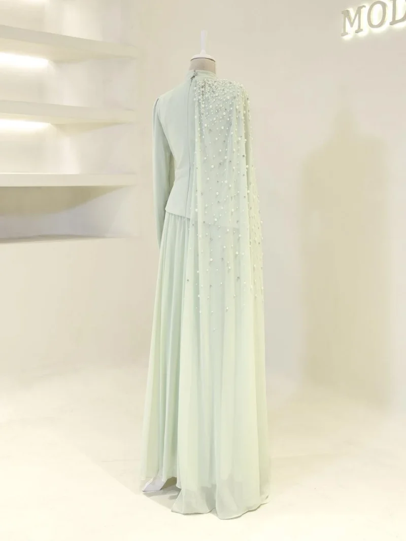 Evangeline Modest Evening Dress