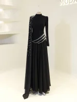 Evangeline Modest Evening Dress