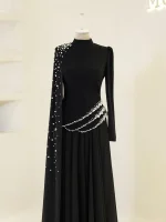 Evangeline Modest Evening Dress