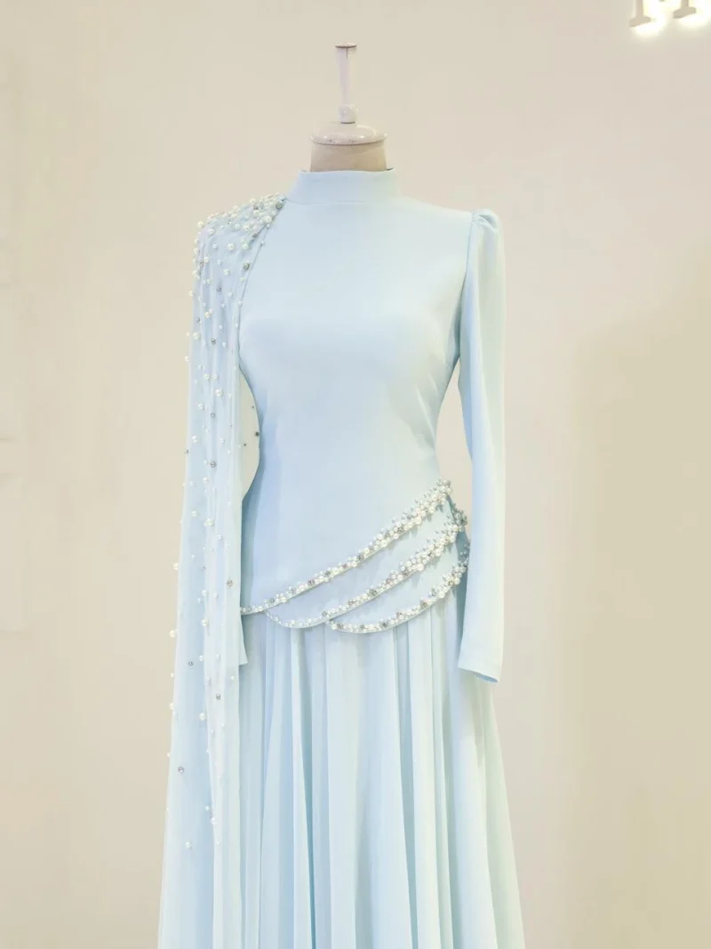 Evangeline Modest Evening Dress