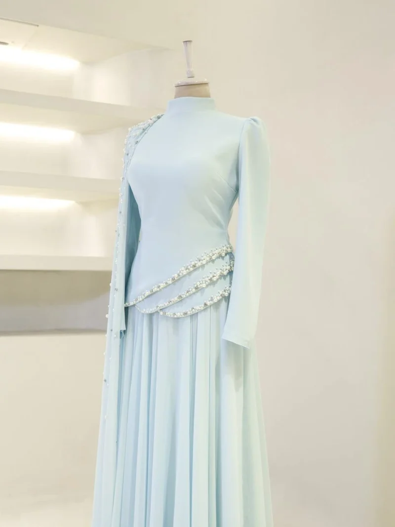 Evangeline Modest Evening Dress