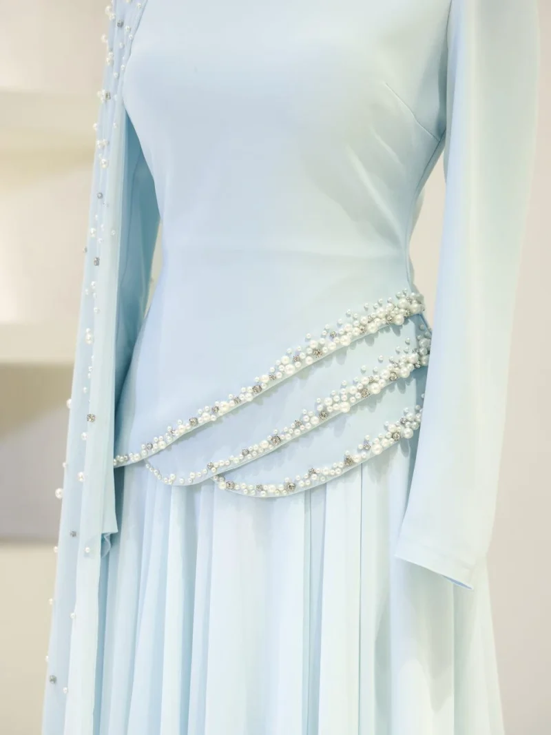 Evangeline Modest Evening Dress