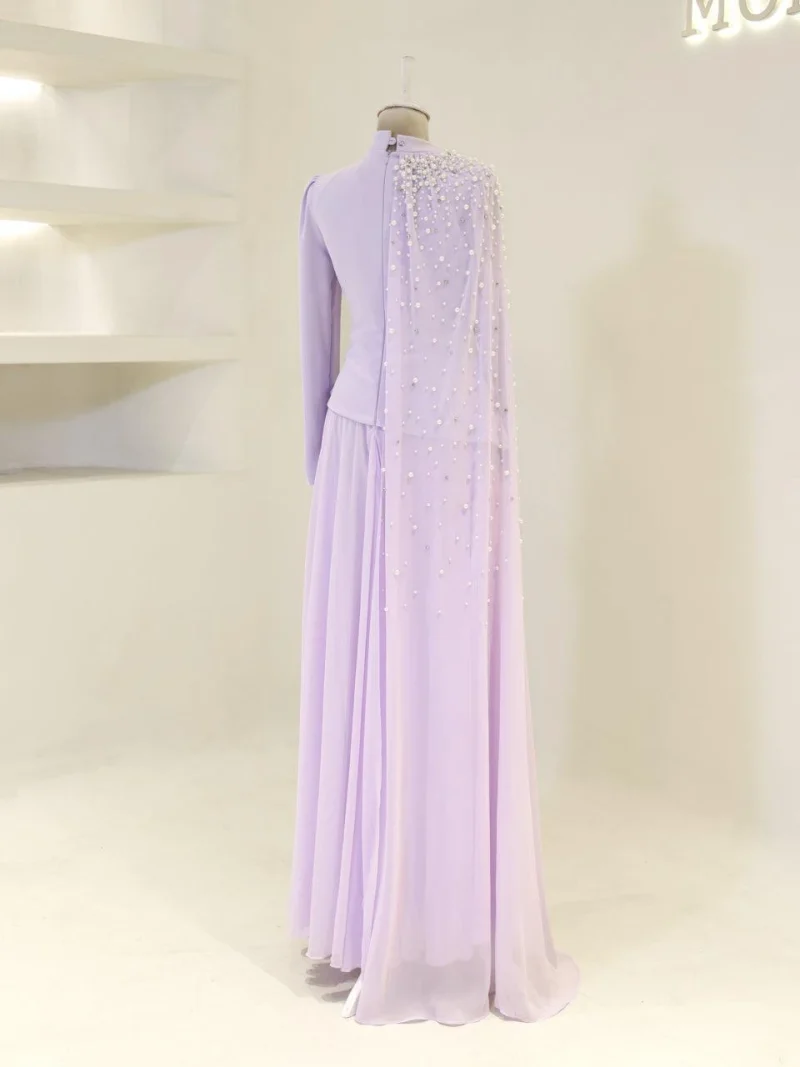 Evangeline Modest Evening Dress