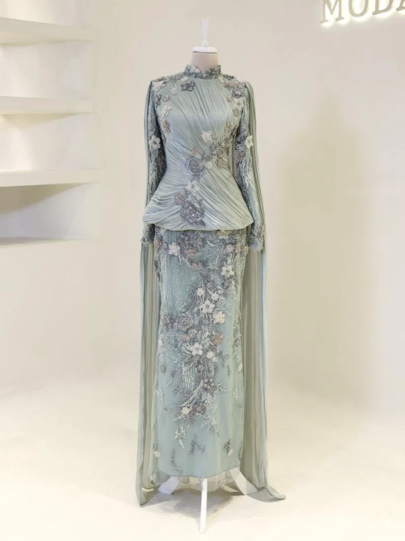 Flow Modest Evening Dress