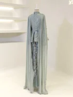 Flow Modest Evening Dress