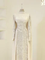 Orlena Modest Evening Dress