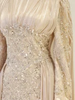 Orlena Modest Evening Dress