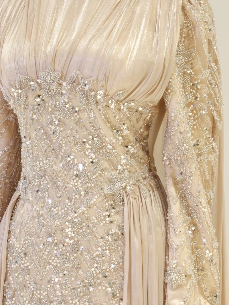 Orlena Modest Evening Dress