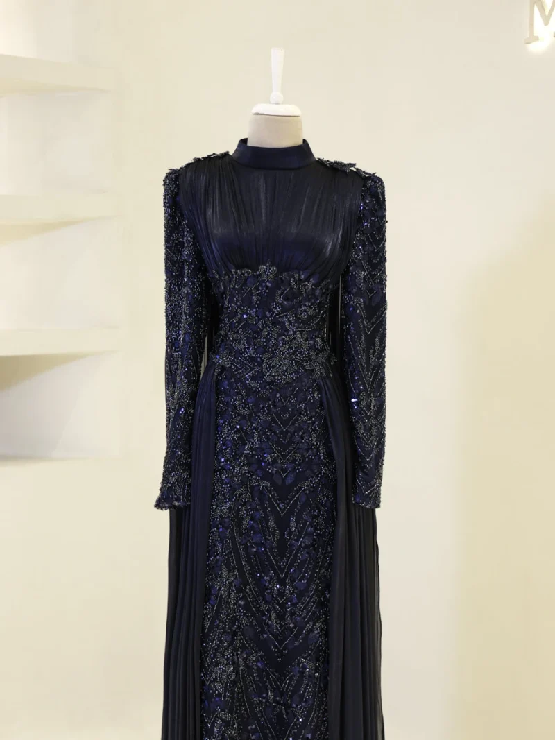 Orlena Modest Evening Dress