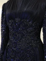 Orlena Modest Evening Dress