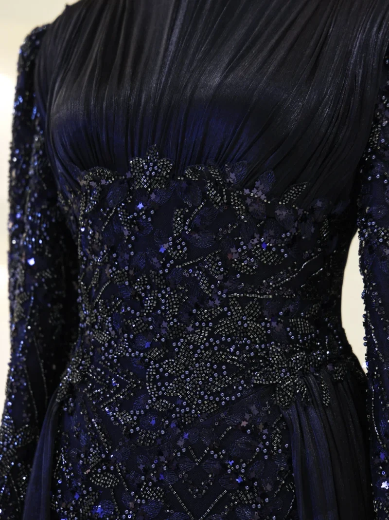 Orlena Modest Evening Dress