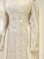 Orlena Modest Evening Dress