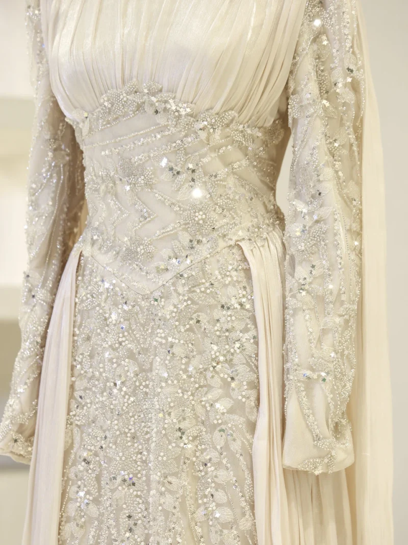 Orlena Modest Evening Dress