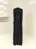 Orlena Modest Evening Dress