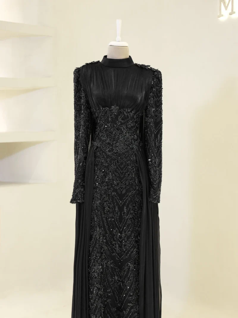 Orlena Modest Evening Dress