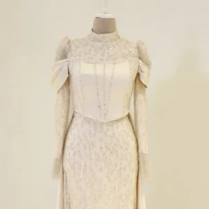 Parma Modest Evening Dress