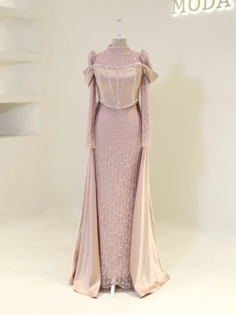 Parma Modest Evening Dress