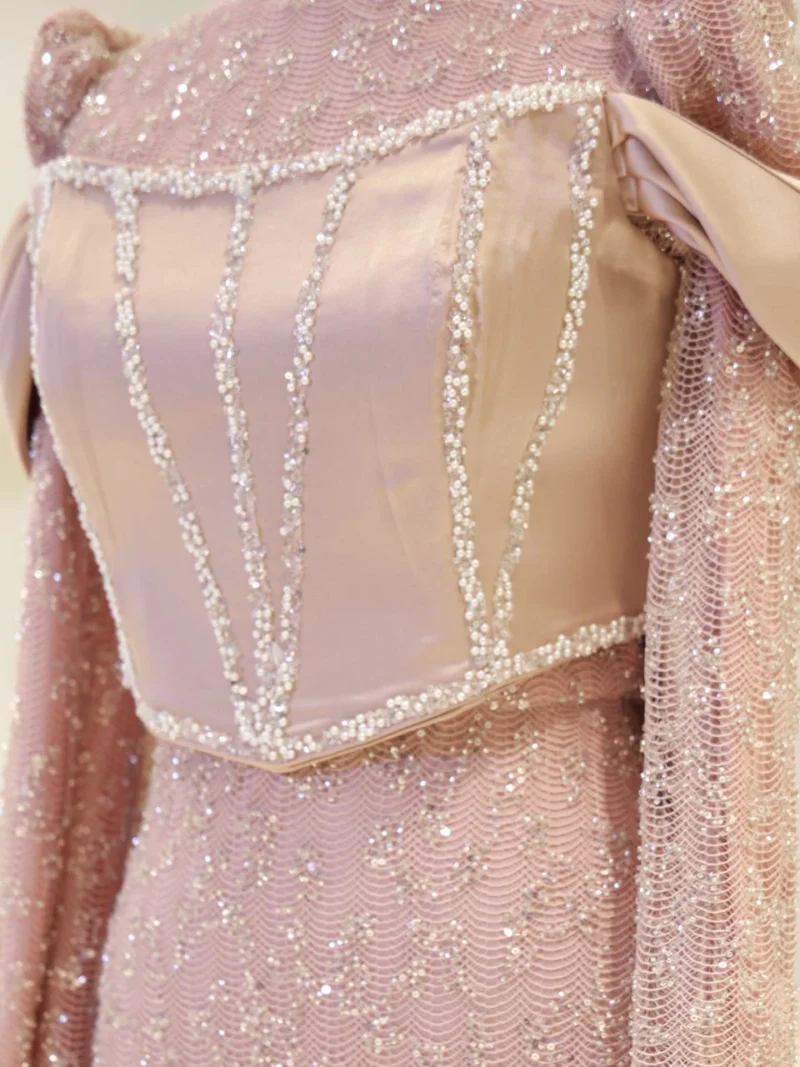 Parma Modest Evening Dress