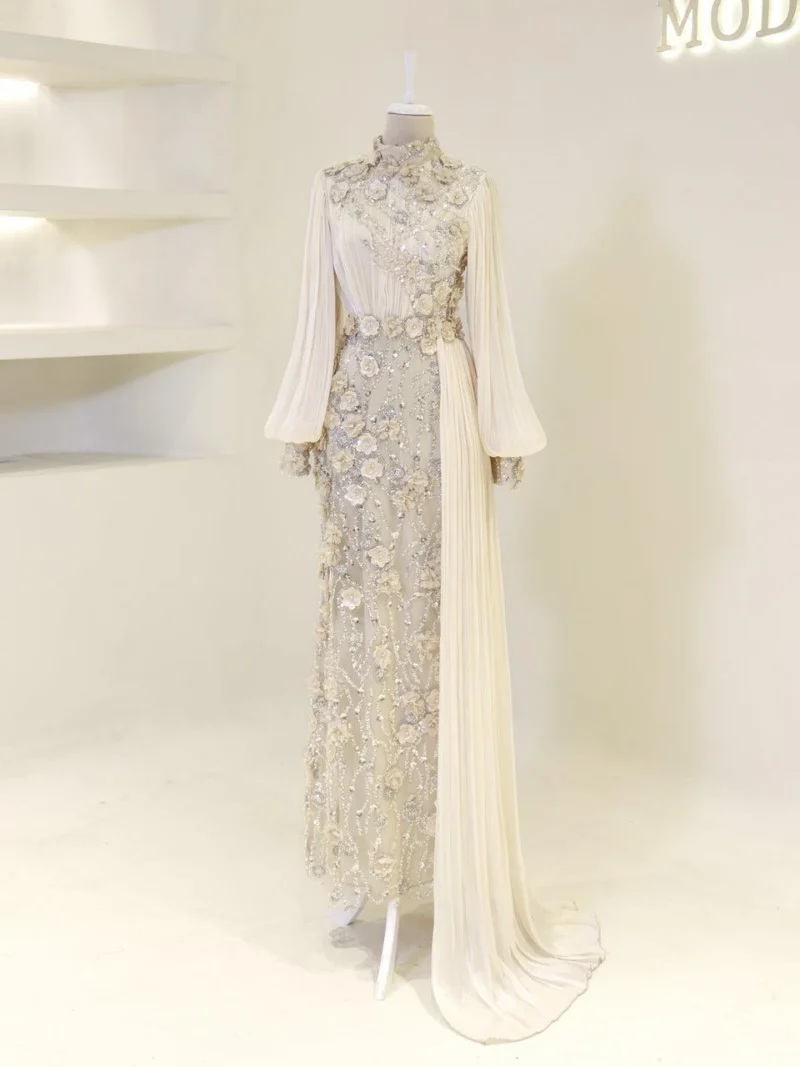 Ravel Modest Evening Dress