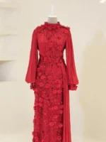 Ravel Modest Evening Dress