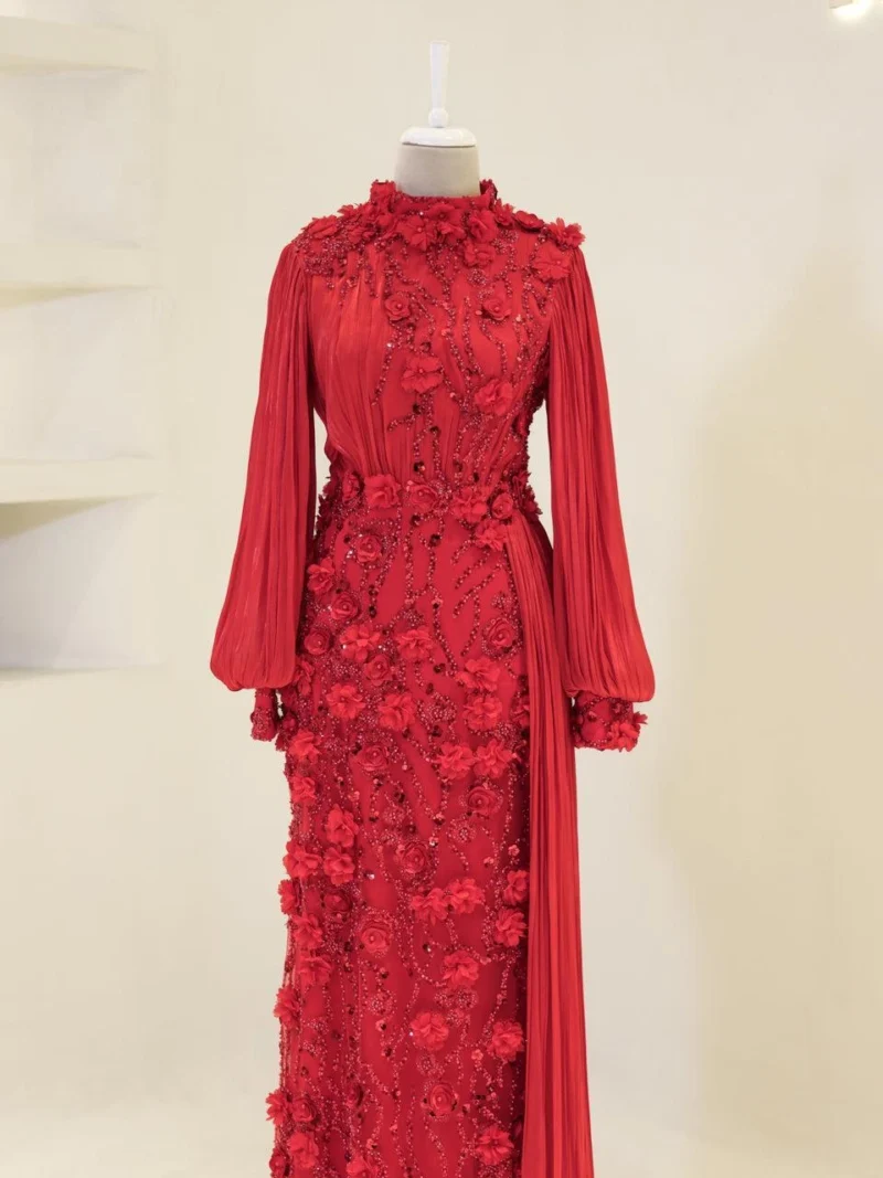 Ravel Modest Evening Dress