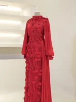 Ravel Modest Evening Dress