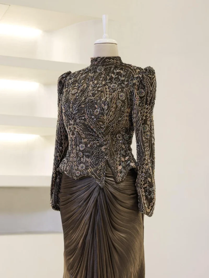 Wanda Modest Evening Dress