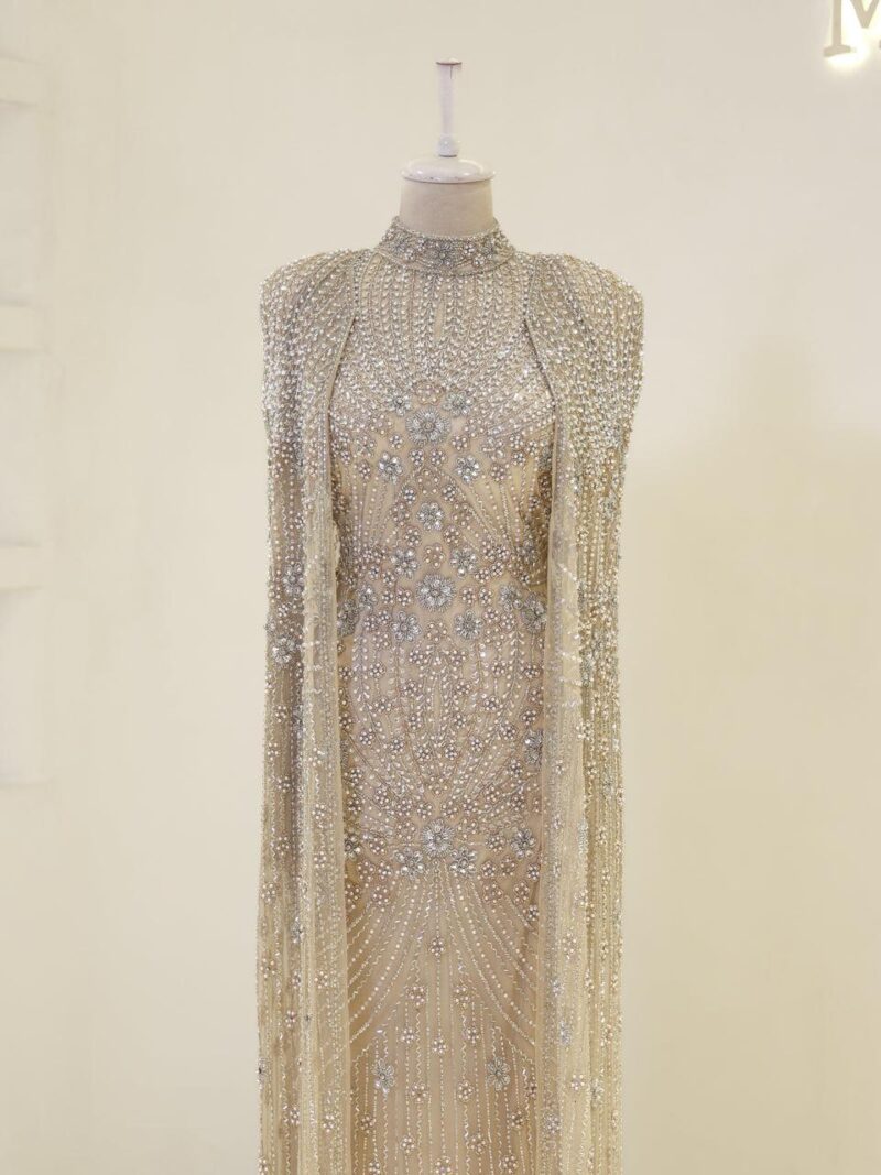 Couture Kaviera Modest Evening Dress