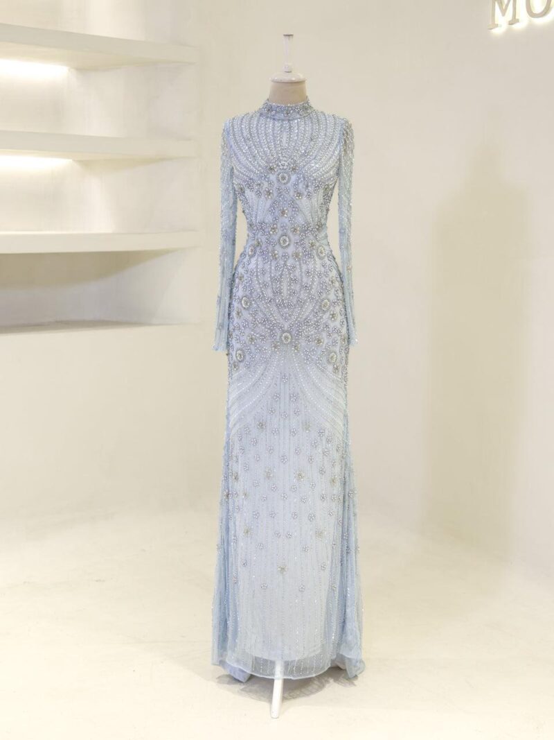 Couture Kaviera Modest Evening Dress
