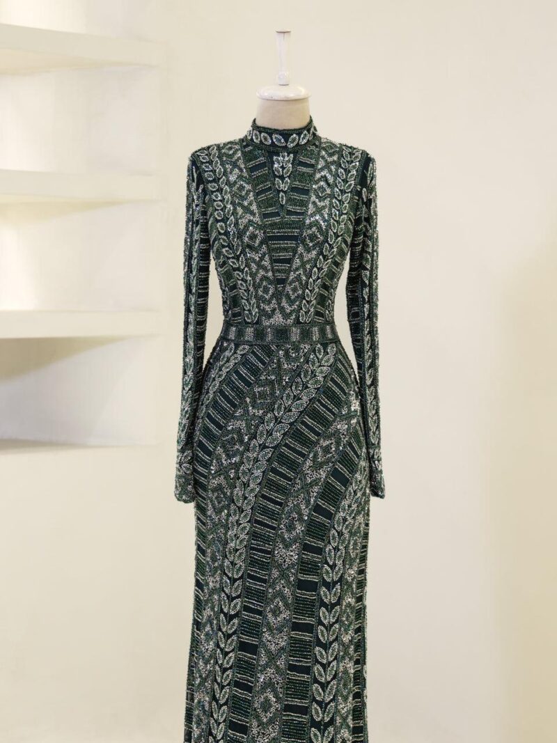 Couture Mirevra Modest Evening Dress