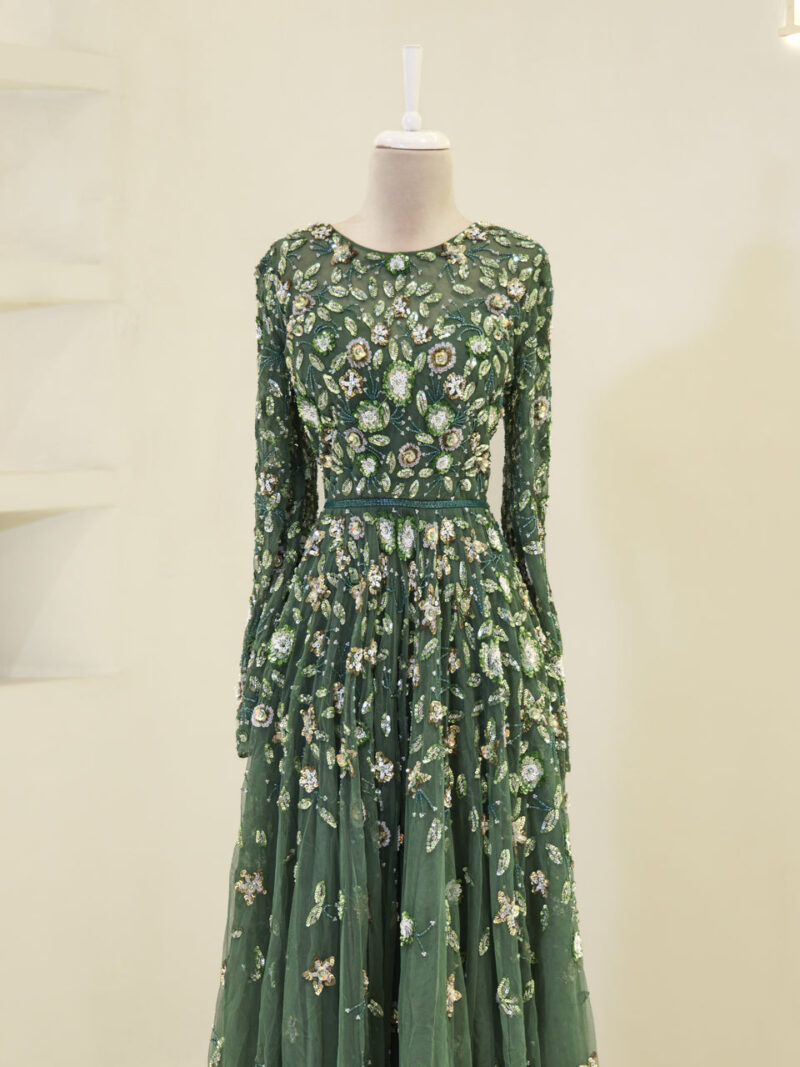 Couture Opulenza Modest Evening Dress